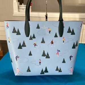 Like New! Kate Spade Christmas Open Tote
